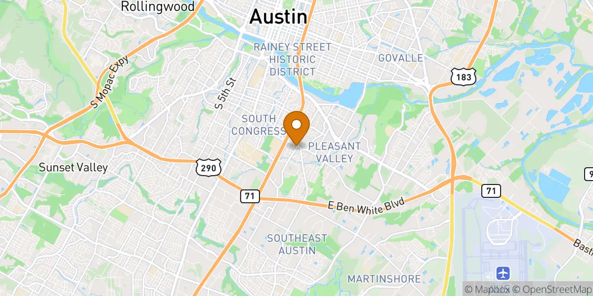  neighborhood map in Austin, TX
