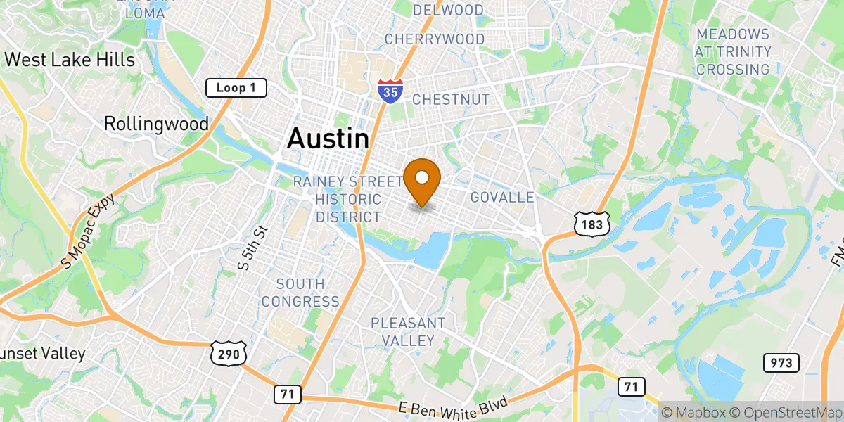  neighborhood map in Austin, TX