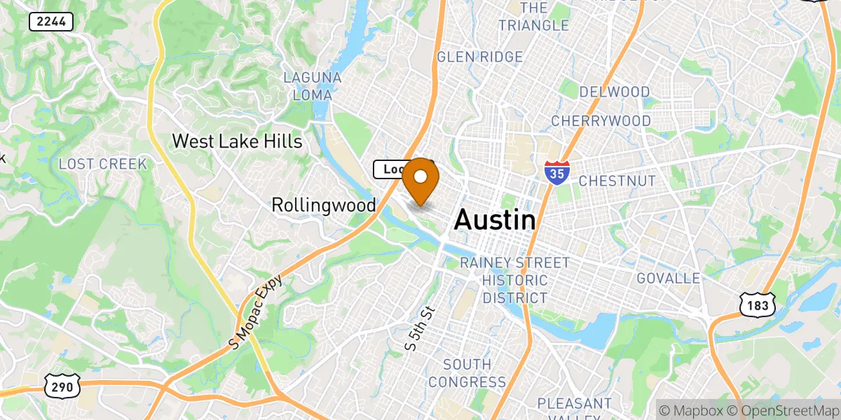  neighborhood map in Austin, TX