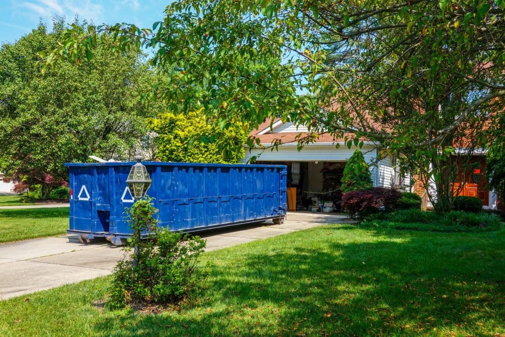 LDR Site Services Residential Dumpster in Austin TX